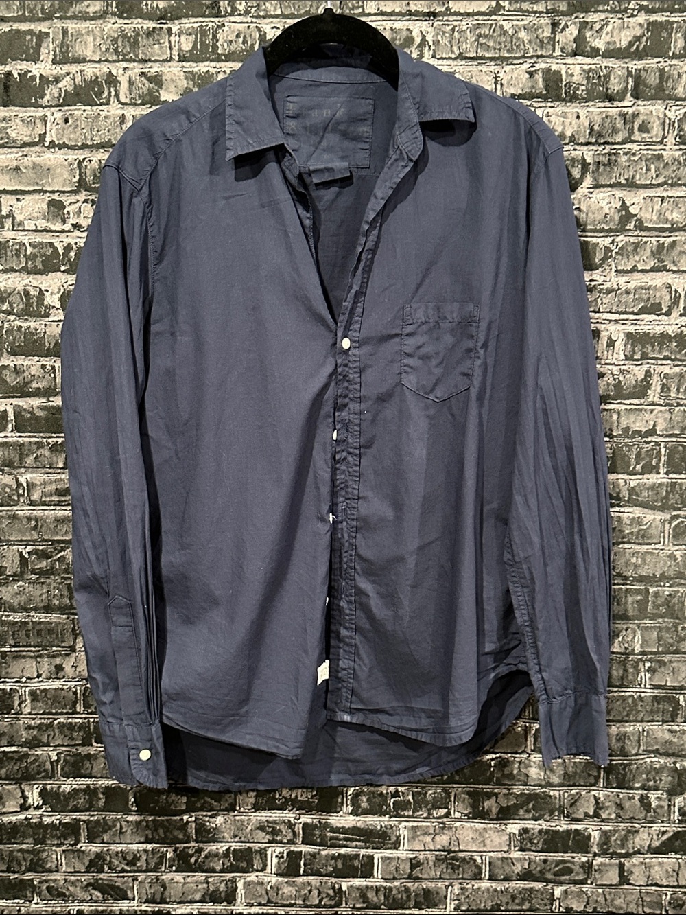 Frank & Eileen Women's Navy Button-Down Shirt